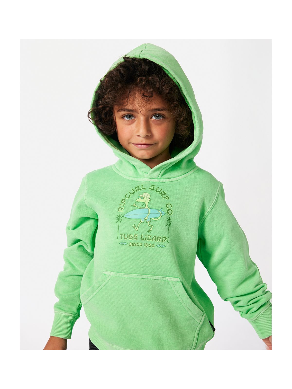 Bluza RIP CURL Grom Energy Art Hood - Boy zielony - Adventure Sports