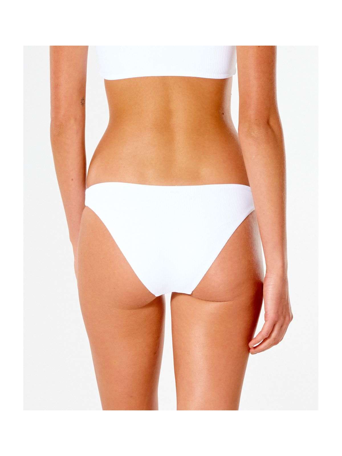 Dół Bikini RIP CURL Wave Shapers Stripe Good - biały - Stroje kąpielowe - Adventure Sports