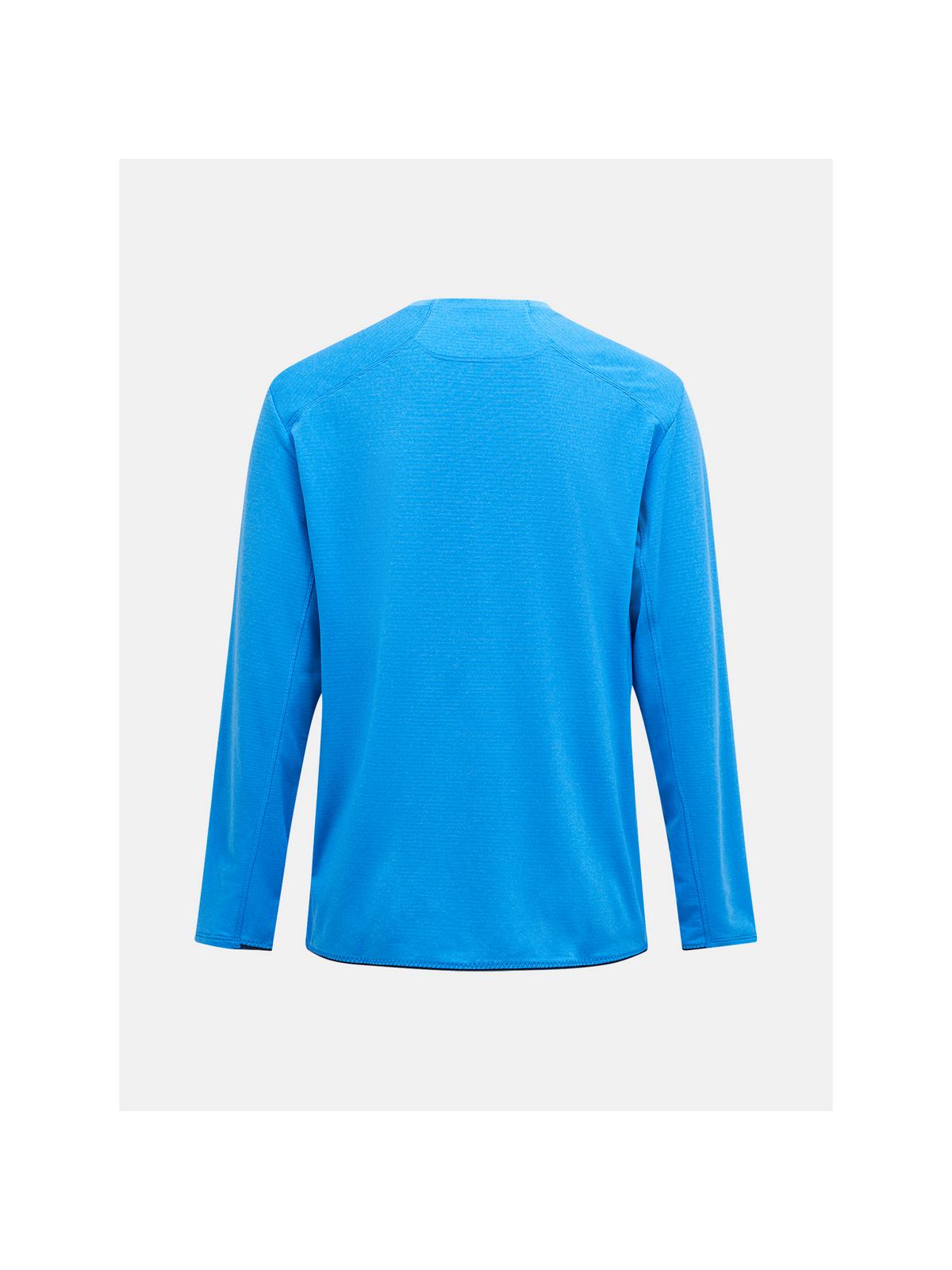 Bluza PEAK PERFORMANCE M Freelight Polartec Grid Crew niebieski