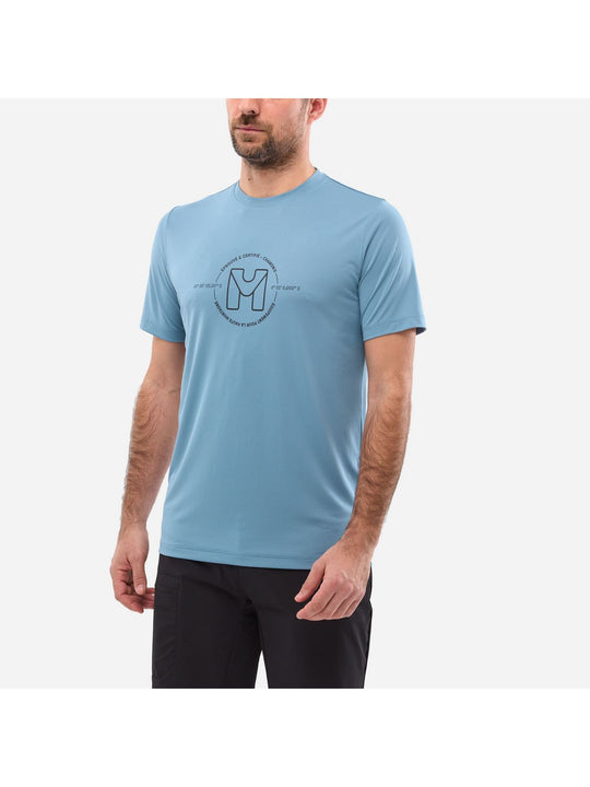 Koszulka MILLET UBIC LIGHT TS SS M niebieski - Adventure Sports
