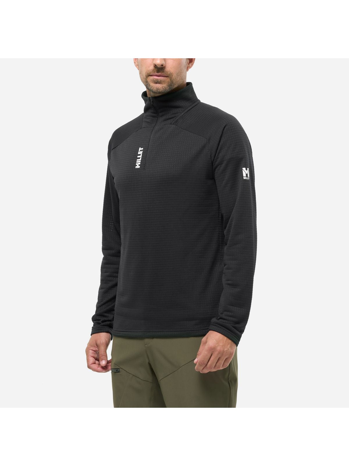 Bluza męska MILLET Parmelan Light Fleece Po M czarna