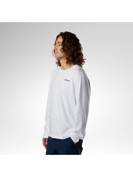 Koszulka męska ROSSIGNOL M Long Sleeve Tee biała
