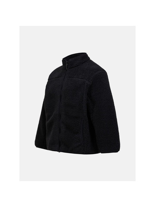 Bluza męska PEAK PERFORMANCE Solid Heavy Pile Jacket czarna
