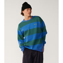 Bluza męska RIP CURL Disorder Stripe Crew niebieska

