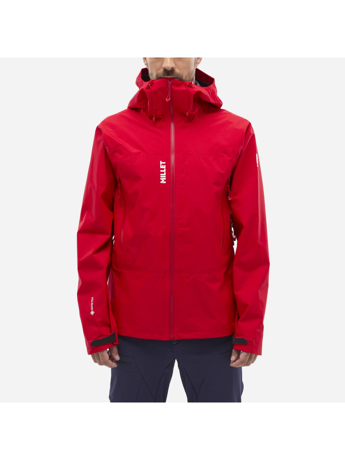 Kurtka MILLET KAMET LIGHT GTX JKT M czerwony - Adventure Sports