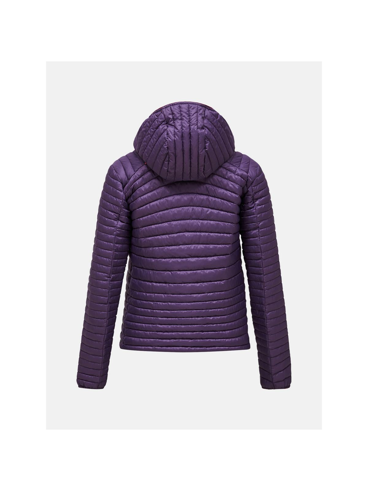 Kurtka damska PEAK PERFORMANCE Monolight Insulated Hood Jacket fioletowa