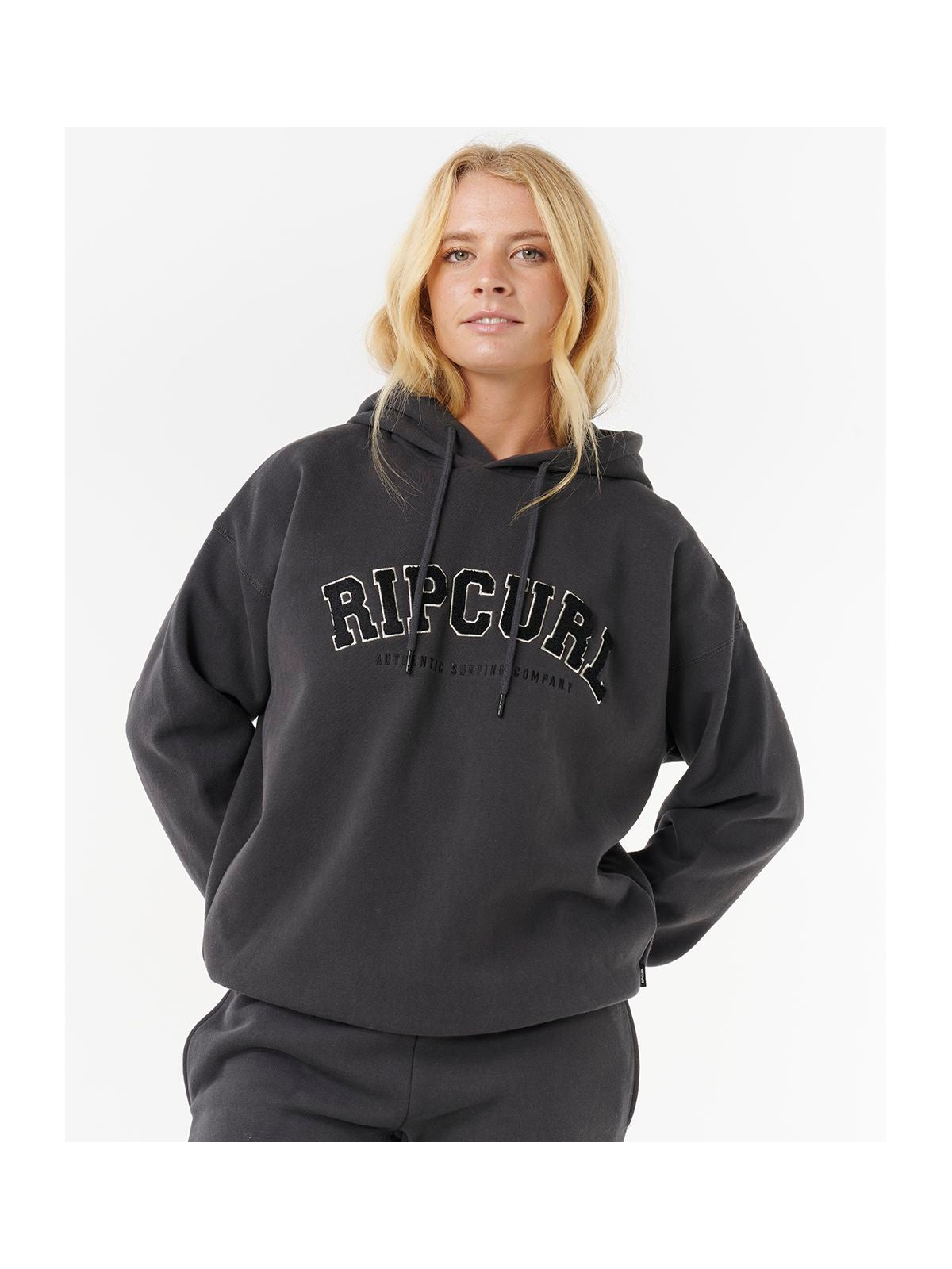 Bluza RIP CURL VARSITY HOODIE czarna