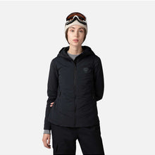 Kurtka narciarska damska ROSSIGNOL W Opside Hoodie Jkt czarna
