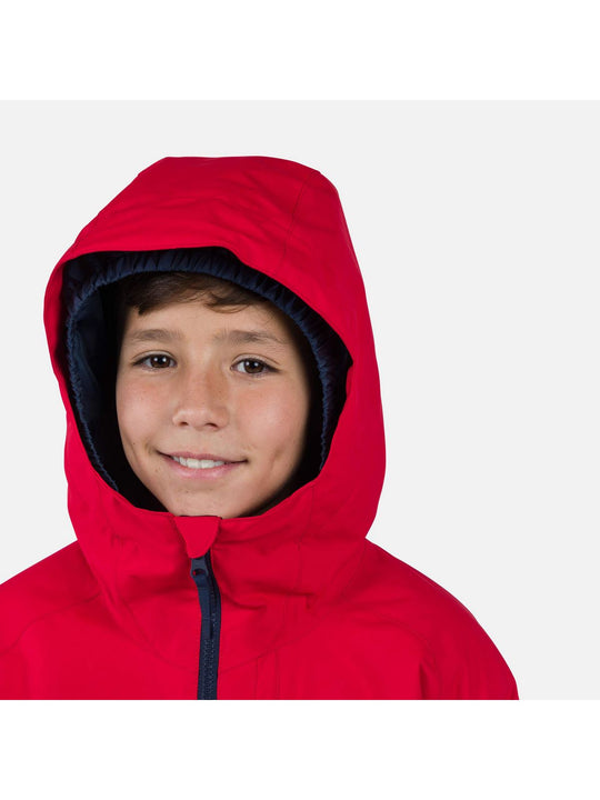 Kurtka narciarska dziecięca ROSSIGNOL Jr Wispile Jkt czerwony
