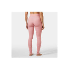 Legginsy damskie HELLY HANSEN W Lifa Merino Midweight Pant kolor różowy
