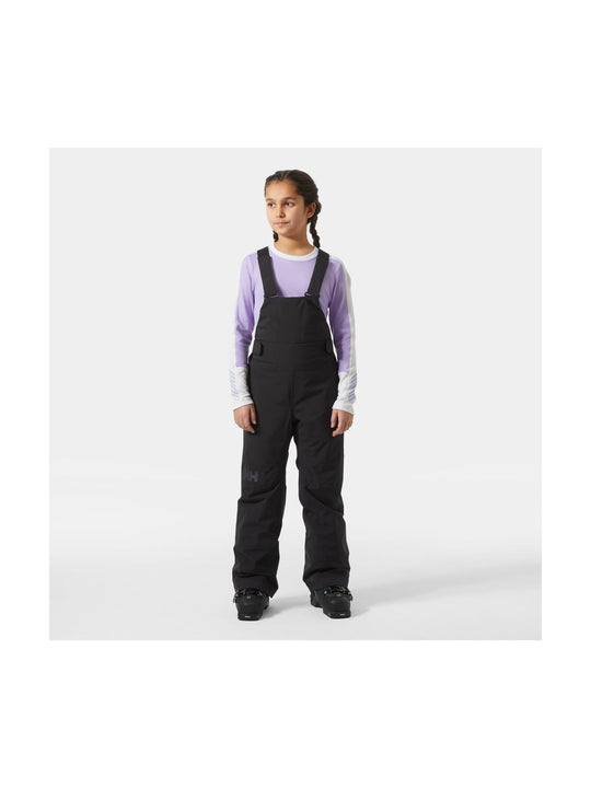 Spodnie narciarskie dziewczęce HELLY HANSEN JR GIRL STELLAR BIB PANT czarne

