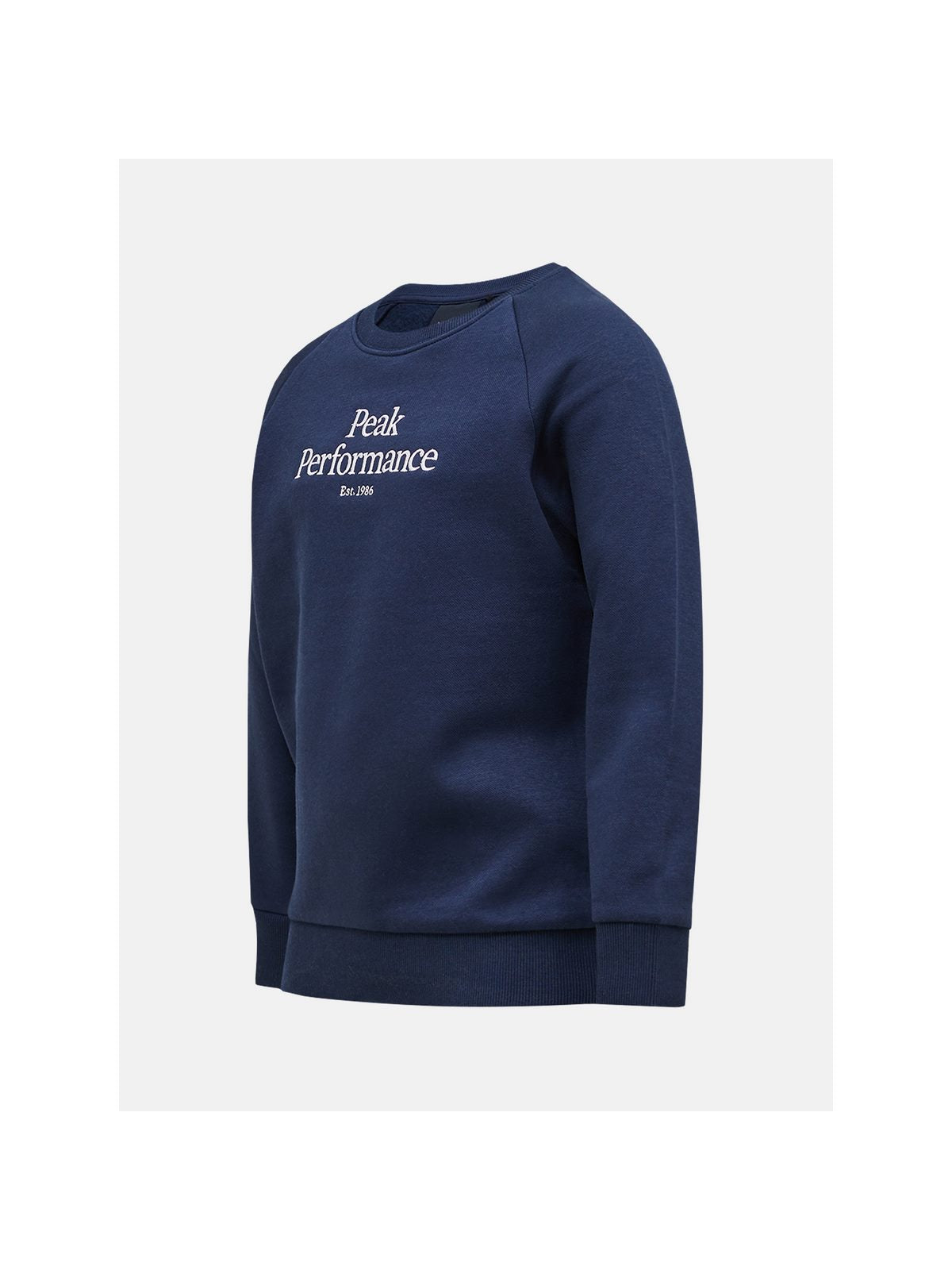adventuresports bluza-peak-performance-jr-original-crew-niebieski-g79977010-2n3 tyl