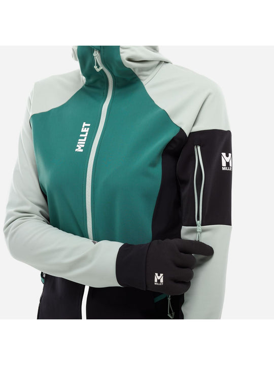 Kurtka narciarska MILLET PIERRAMENT HOODIE zielona
