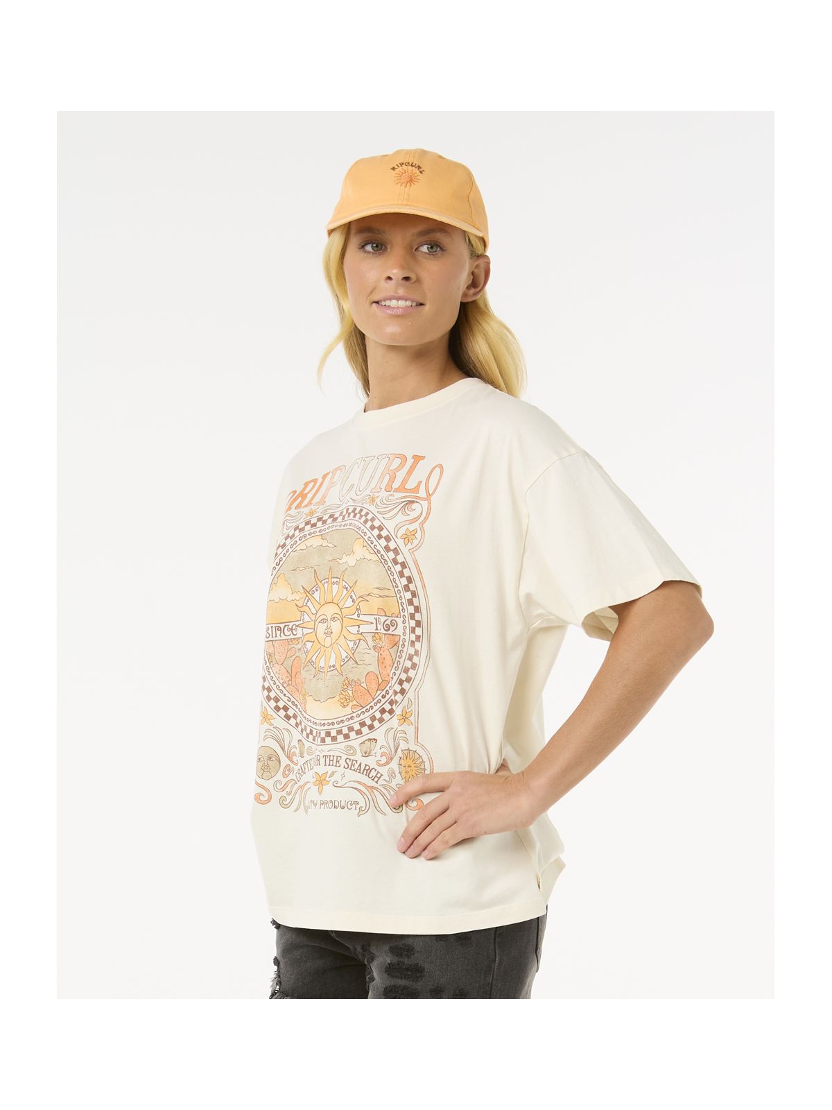 Koszulka RIP CURL Luna Heritage Tee biały