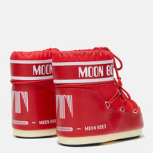 Buty zimowe damskie MOON BOOT Icon Low Nylon czerwone
