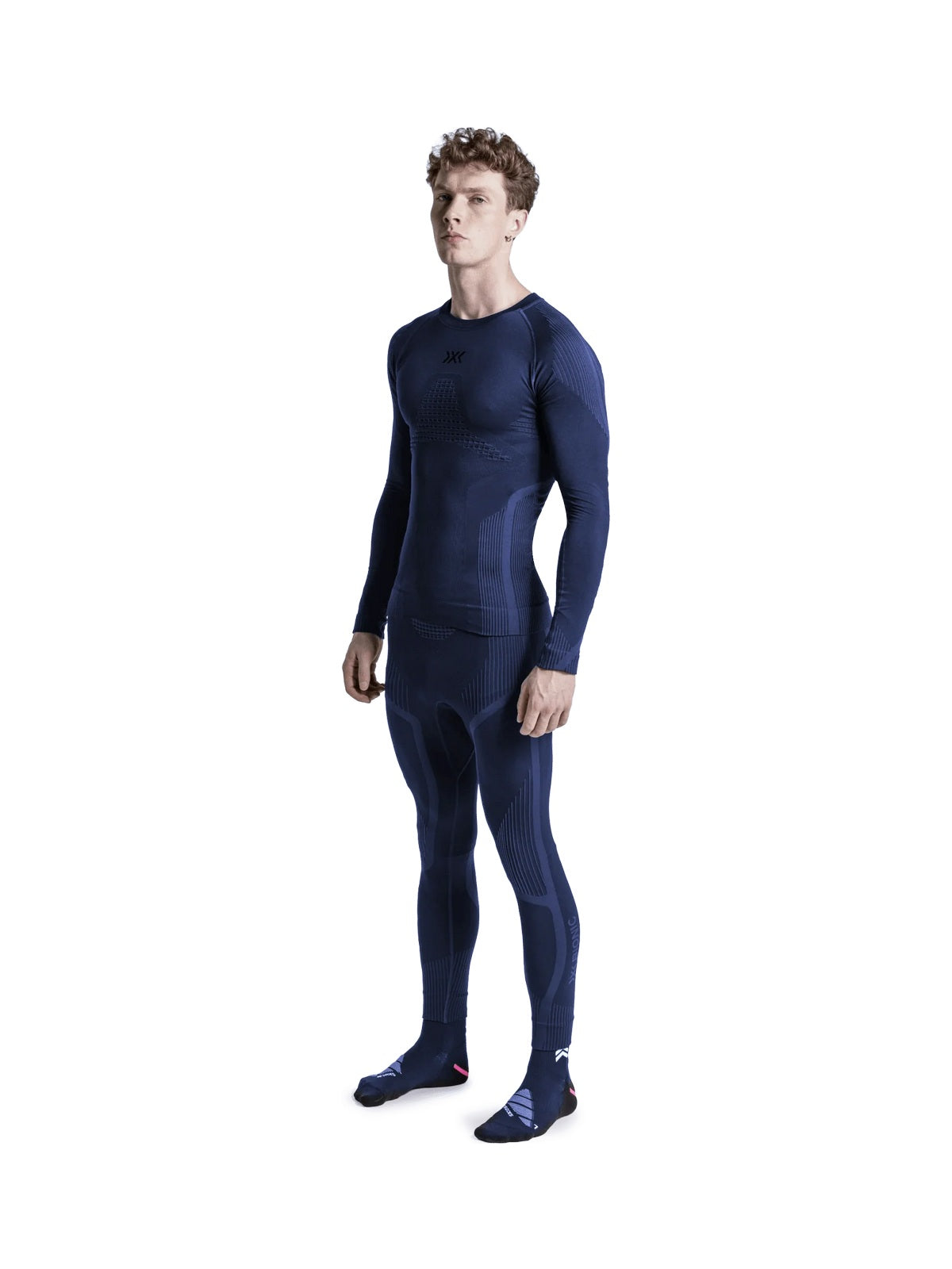 Koszulka męska X-Bionic Invent Shirt Ls Marine