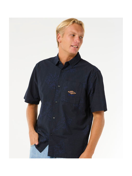 Koszula RIP CURL Raw Energy S/S Shirt czarny
