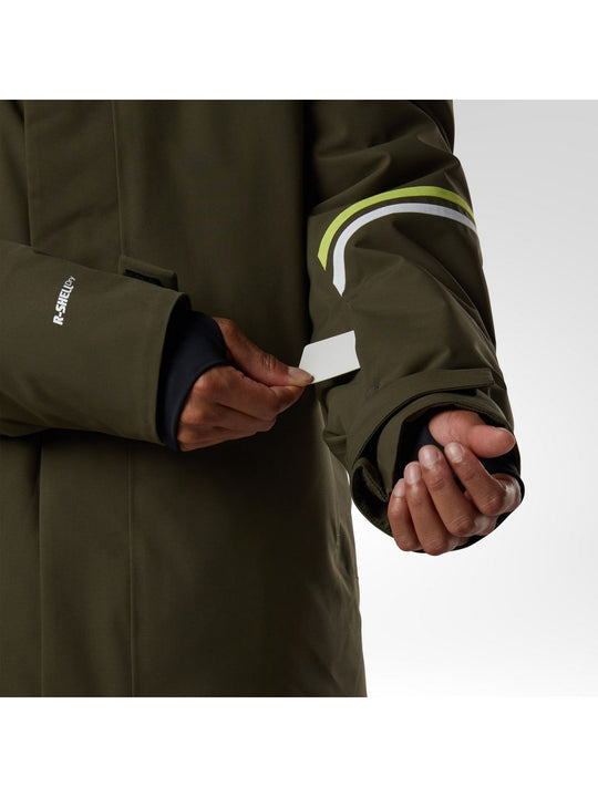 Kurtka narciarska męska ROSSIGNOL M Strawpile Insulated Ski Jkt zielona
