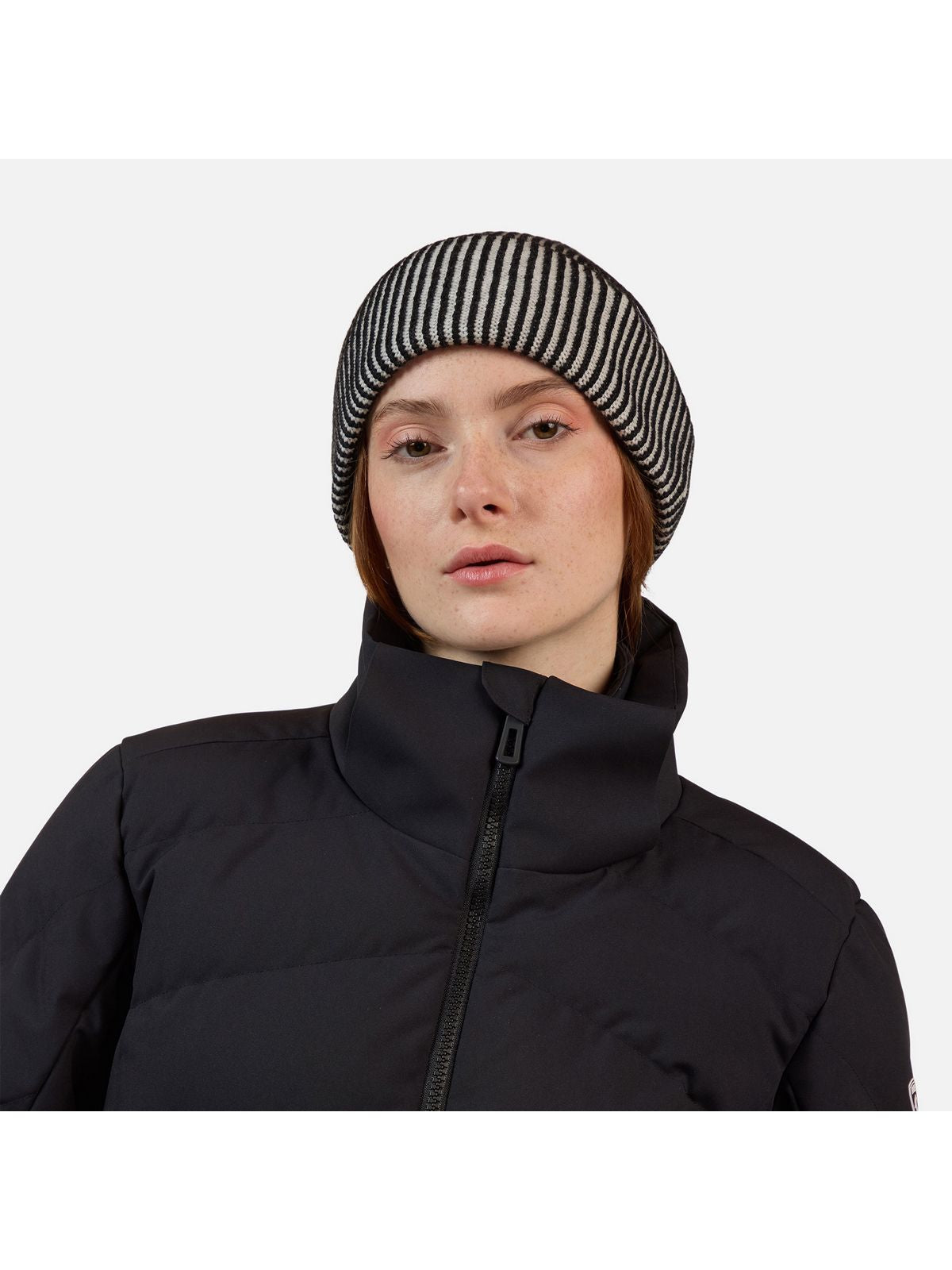 Kurtka narciarska damska ROSSIGNOL W STACI INSULATED JKT czarna