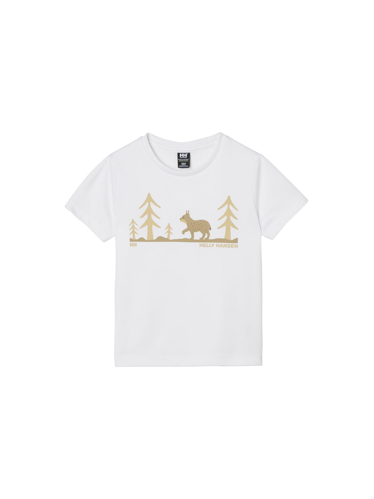 Koszulka HELLY HANSEN K HH TECH GRAPHIC T- biały - Adventure Sports