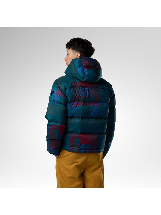 Kurtka puchowa męska ROSSIGNOL M Abel Down Hoodie Jacket granatowa
