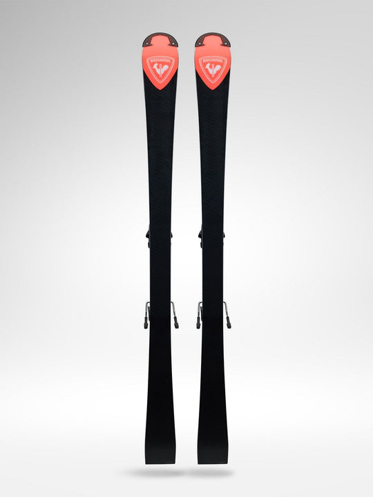 Narty ROSSIGNOL Hero SL Pro 128-149 R21 Pro + wiązania LOOK Nx 7 Gw B73 Silver Red
