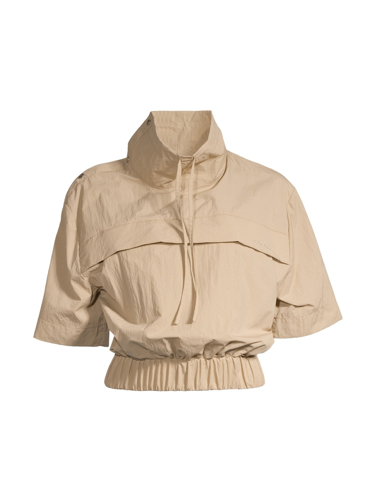 Kurtka damska CASALL Active Short Sleeve Track Jacket kolor piaskowy