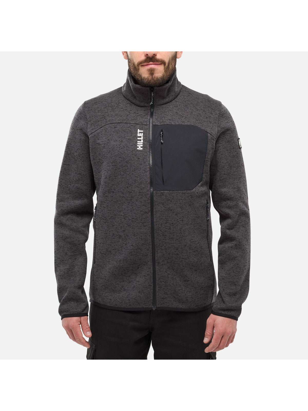 Polar MILLET M CHAMONIX KNIT JKT czarny