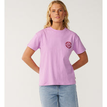 Koszulka damska RIP CURL Surf Puff Party Pack Relaxed różowa
