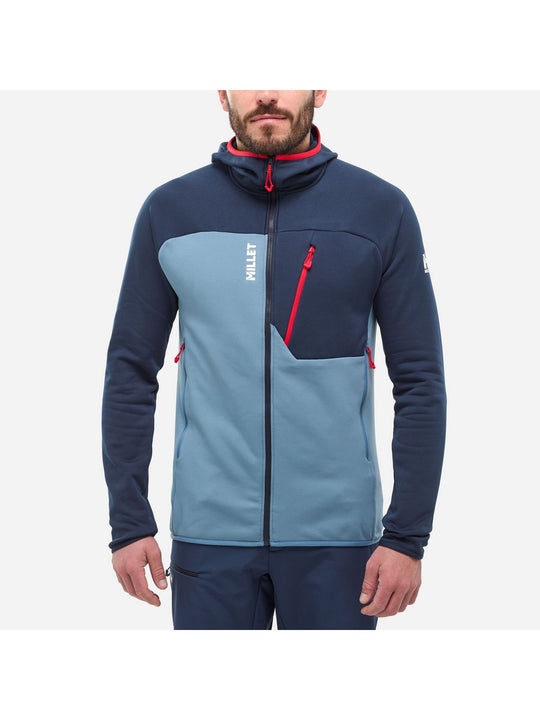 Bluza MILLET M SENECA FLEECE HOODIE niebieska
