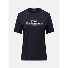Koszulka damska PEAK PERFORMANCE Original Tee czarna
