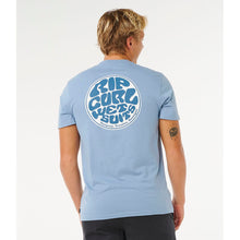 Koszulka męska RIP CURL Wettie Passage Icon Tee niebieska
