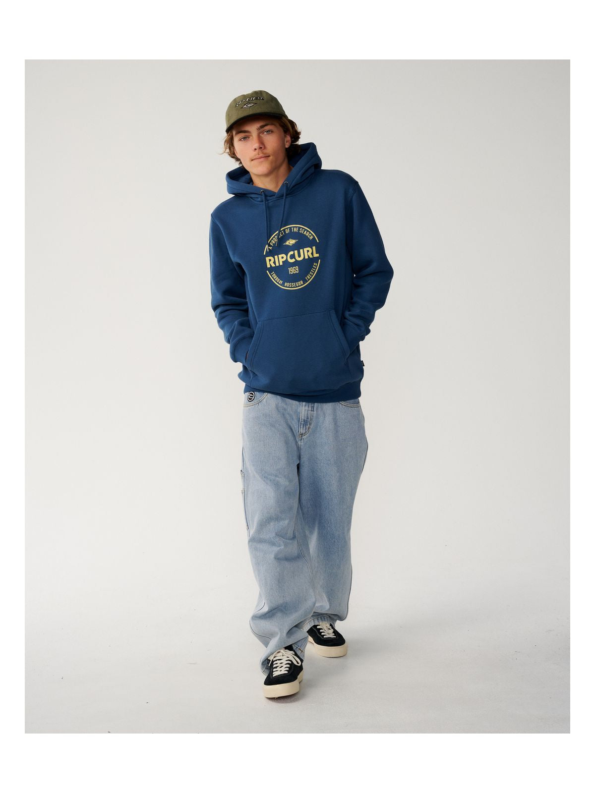 Bluza męska RIP CURL Staple Hood granatowa