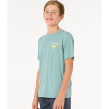 Lycra dziecięca RIP CURL ICONS SURFLITE UPF S/S - BOY niebieska
