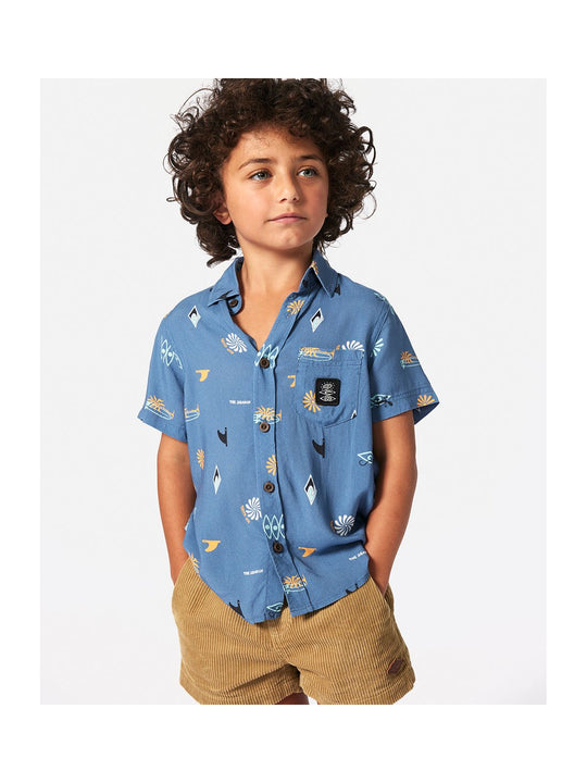 Koszula RIP CURL Grom Energy Shirt - Boy granatowy - Adventure Sports
