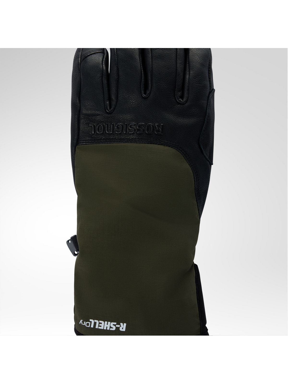 Rękawice narciarskie ROSSIGNOL Type Ski Gloves R-Shell Dry zielone