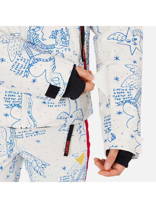 Kurtka narciarska damska ROSSIGNOL W JCC SUBLIM JKT biały
