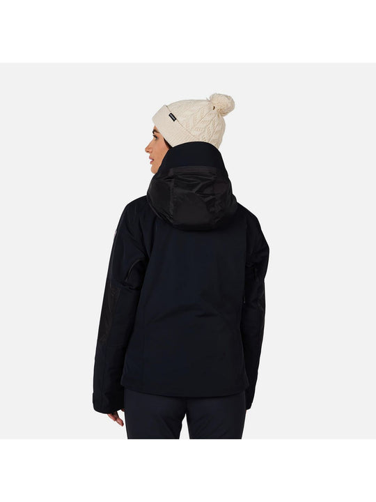 Kurtka narciarska damska ROSSIGNOL W CIASTEL JKT czarna
