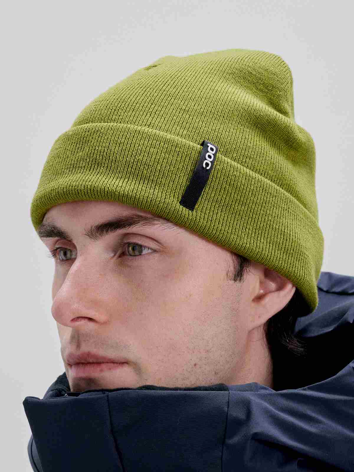 Czapka zimowa POC Beanie Flat Low oliwkowy