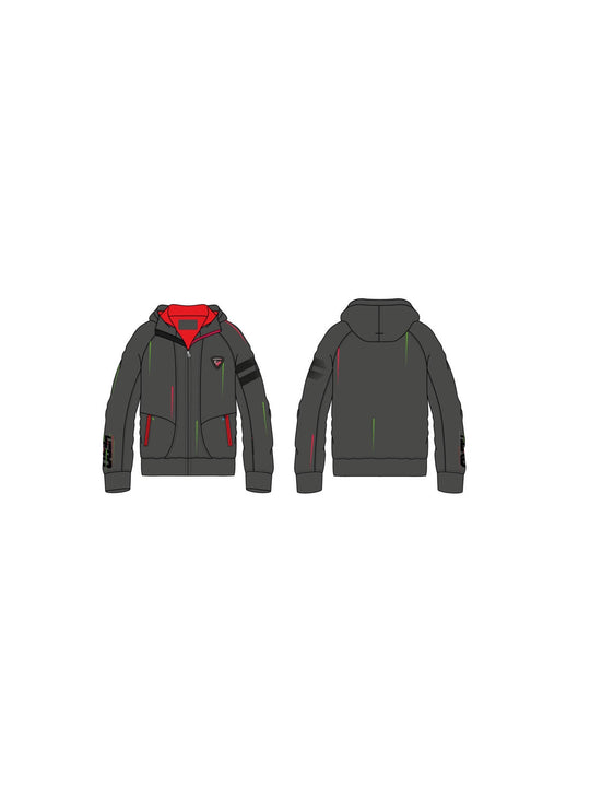 Kurtka softshell ROSSIGNOL Racing Jacket Junior - szary

