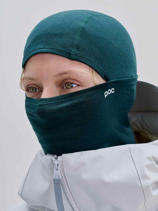 Kominiarka POC Layer Merino Balaclava zielony

