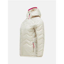Kurtka zimowa damska Peak Performance W Elevate Liner Hood beżowy - narciarska - Adventure Sports
