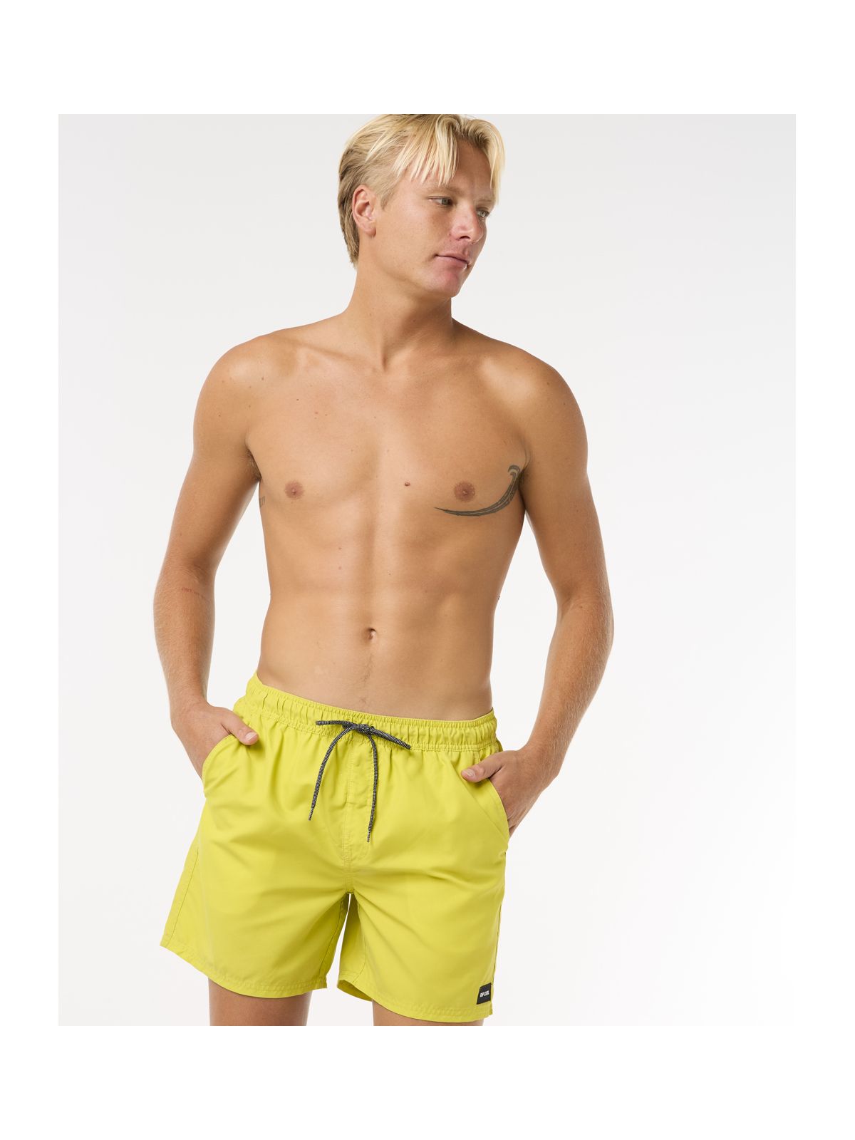 Szorty kąpielowe męskie RIP CURL Easy Living Volley żółte