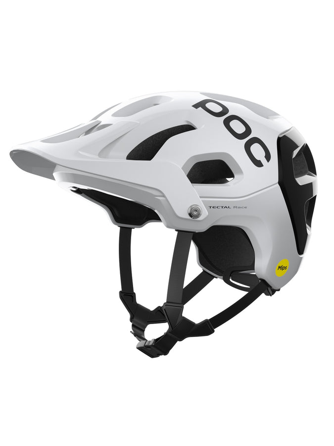 Kask rowerowy POC TECTAL RACE MIPS - biało czarny