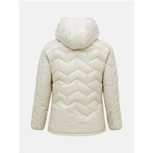 Kurtka zimowa damska Peak Performance W Elevate Liner Hood beżowy - narciarska - Adventure Sports
