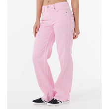 Spodnie RIP CURL AGGIE RELAXED JEANS różowe
