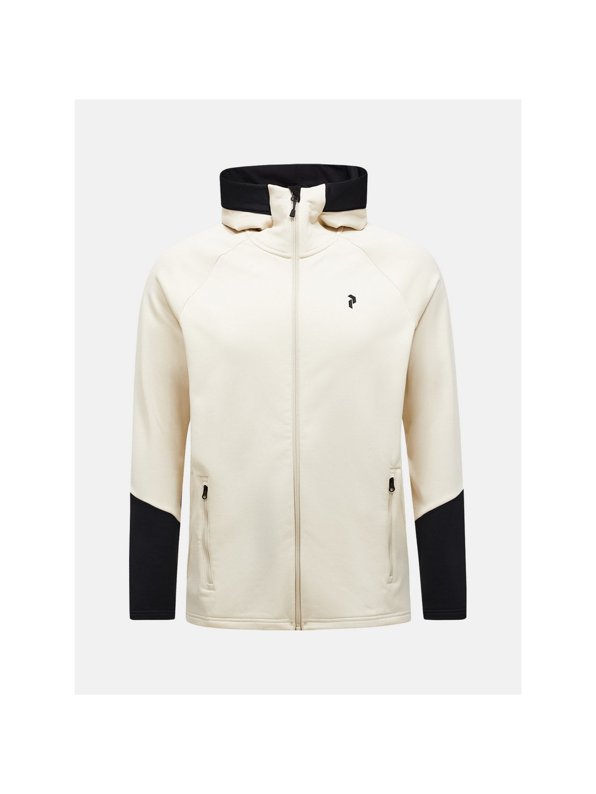 Bluza męska PEAK PERFORMANCE Rider Essentials Midlayer Zip Hood piaskowa
