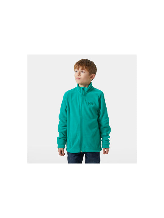 Bluza dziecięca HELLY HANSEN Jr Daybreaker 2.0 Jacket kolor zielony
