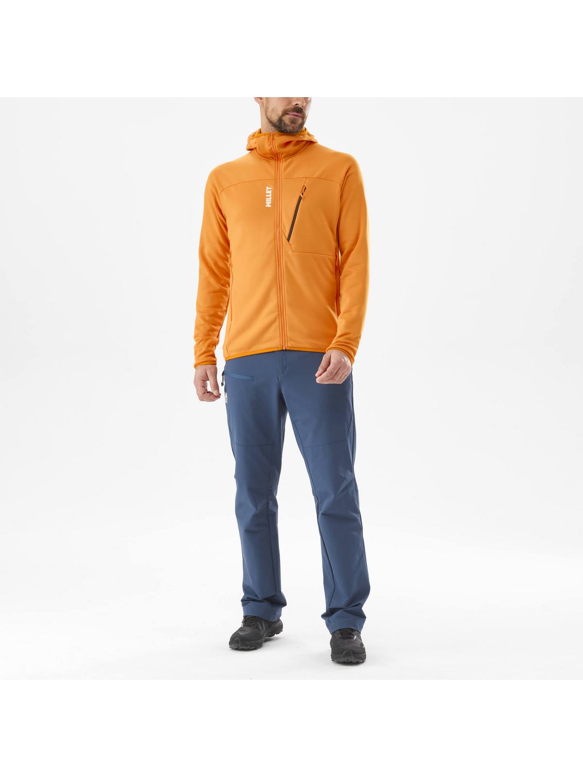 Kurtka MILLET M Seneca Fleece Hoodie Pomarańczowy