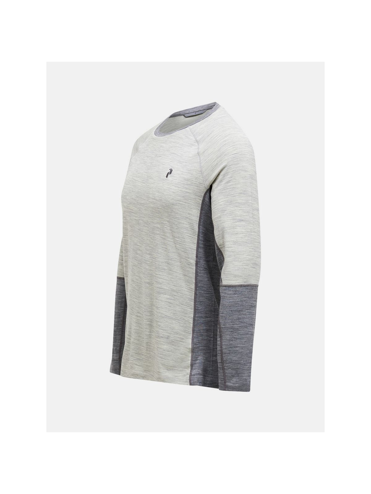 Koszulka Termiczna PEAK PERFORMANCE Magic Crew Wool-blend Baselayer Men szary